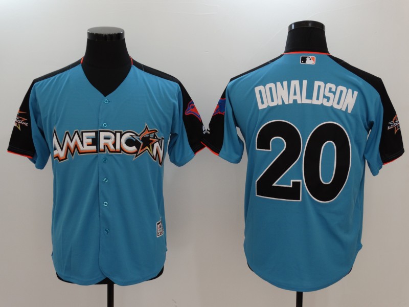 2017 MLB All-Star Toronto Blue Jays #20 Donaldson Blue Jerseys->toronto blue jays->MLB Jersey